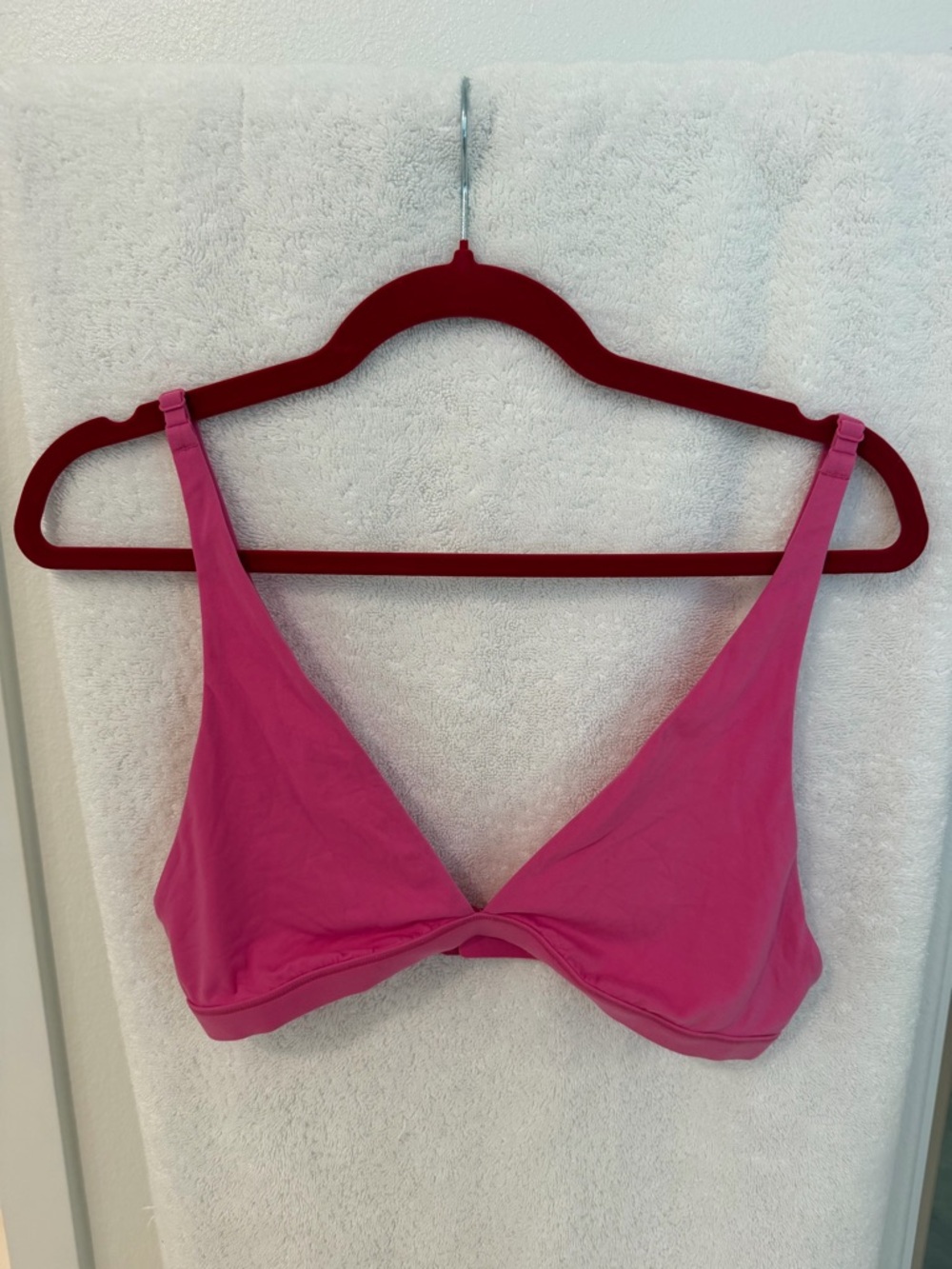 lululemon athletica Pink Wireless Triangle Bralette Top